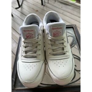 Reebok Work Steel Toe Safety Shoes White Leather ASTM F2413-18 Size‎ 9W Utility